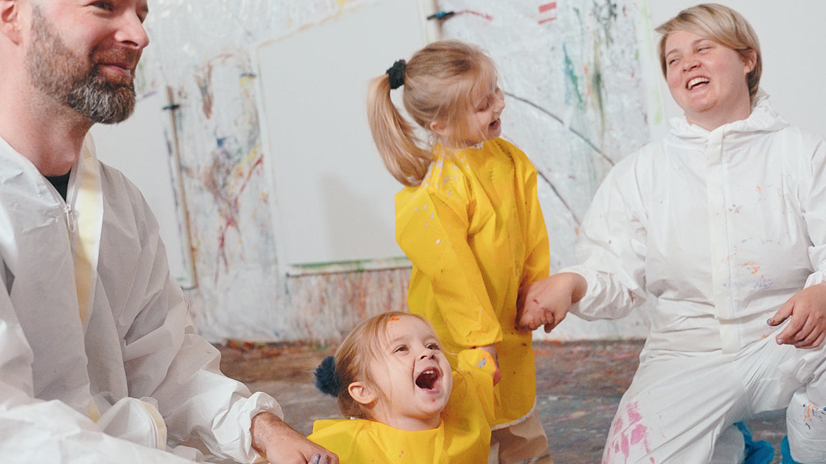 Family Session The Action Painters