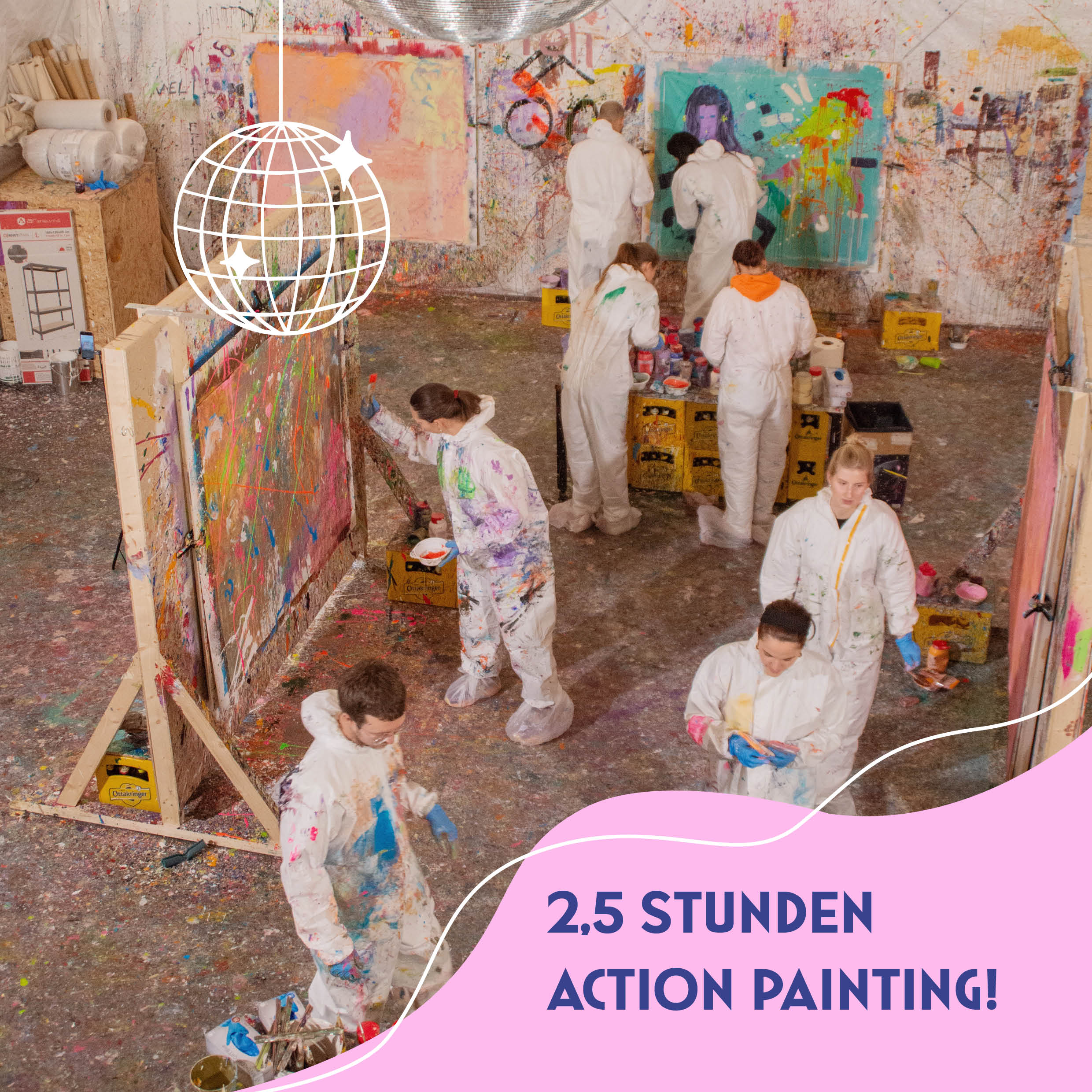 Action Painting Session Wien – The Action Painters Österreich